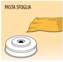 TRAFILA PASTA SFOGLIA  IN LEGA OTTONE-BRONZO PER MPF/1,5N