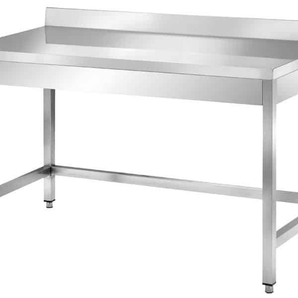Tavoli inox con alzatina TGE 27/6A