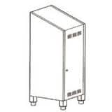 Armadio spogliatoio in lamiera zincata ASPZ1PS1