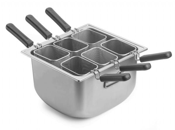 cuocipasta completo 6 settori per induzione