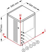 fabbricatore di ghiaccio a cubetti piatti
