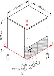 FABBRICATORE DI GHIACCIO A GRANULI PRESSATI