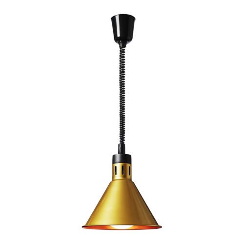 Lampada infrarossi a sospensione Forcar HLECD - COLORE ORO