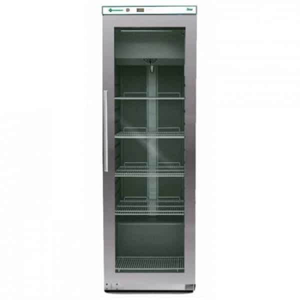 Armadio refrigerato ecovent Forcar G-EFV400GSS - ACCIAIO C/VETRO