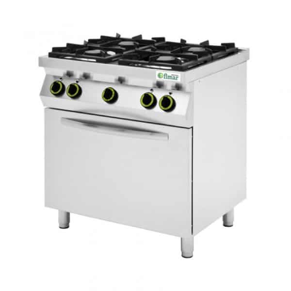 Cucina a gas con forno elettrico Fimar CC74GFEV
